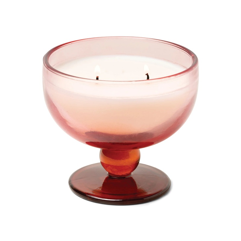 Aura 6 oz Candle -Saffron Rose