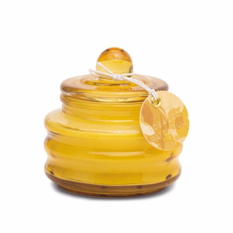 Beam Lidded Glass Candle -Tobacco Patchouli