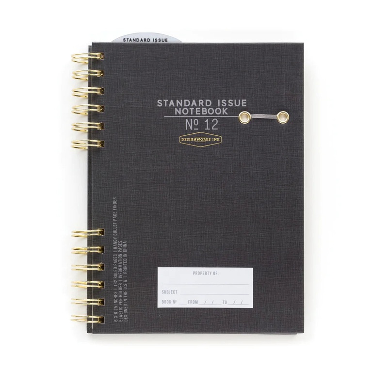 Standard Issue Notebook No. 12 -Black