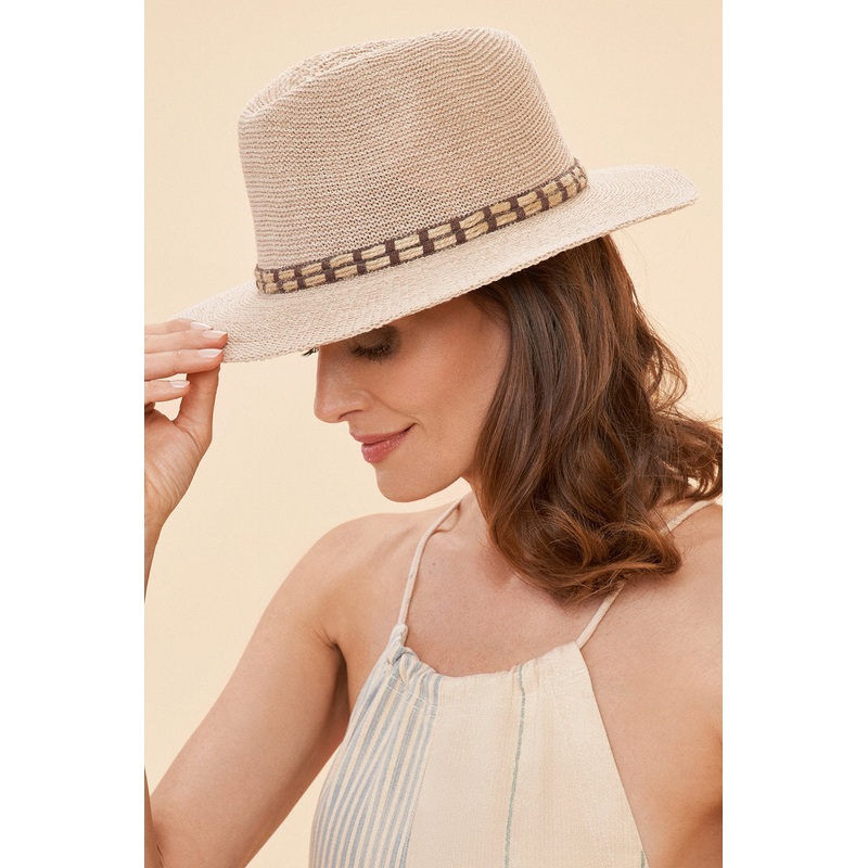 Natasha Rope Band Sun Hat