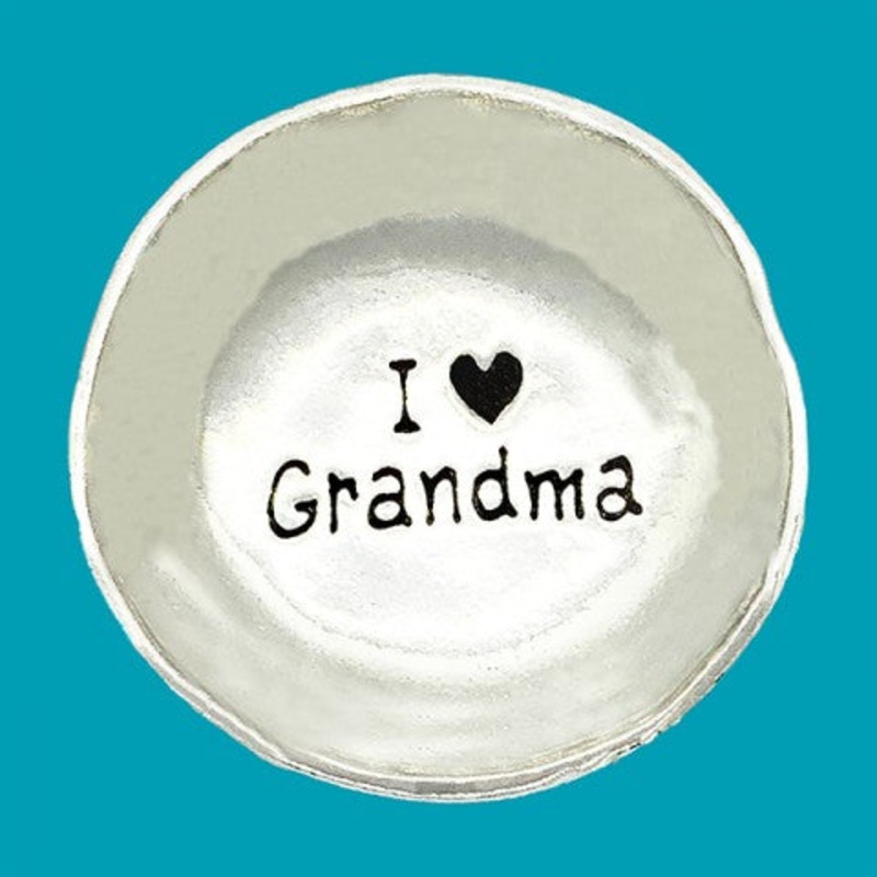 Pewter Sm Charm Bowl -Grandma