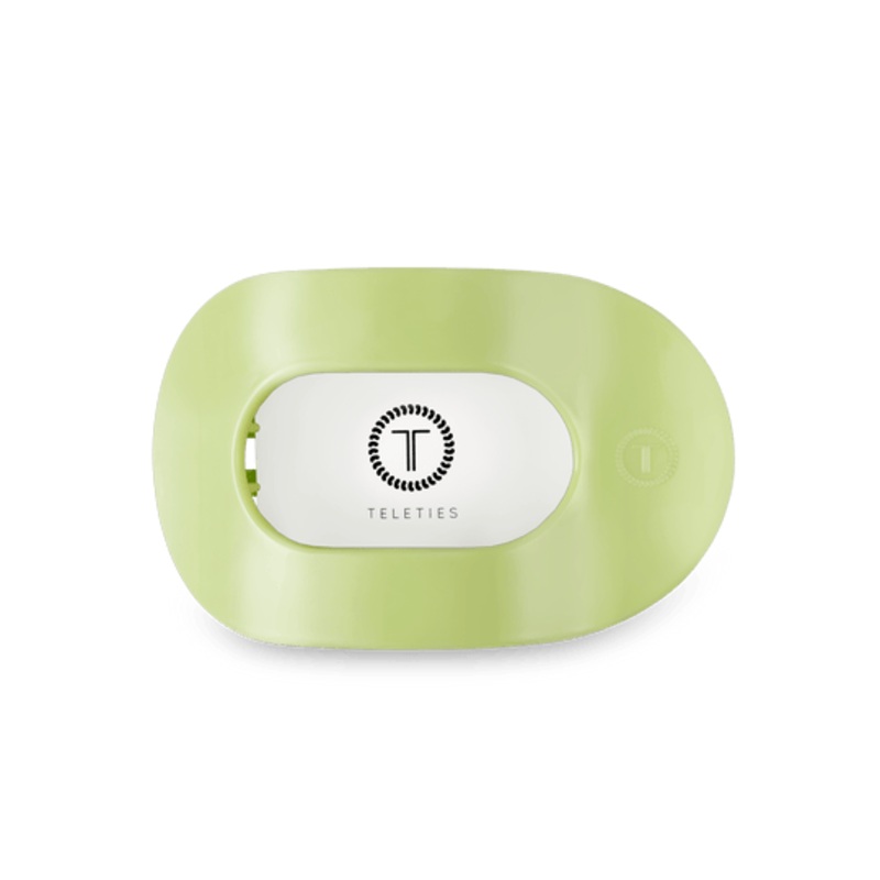Teleties Flat Round Clips -Aloe, There!