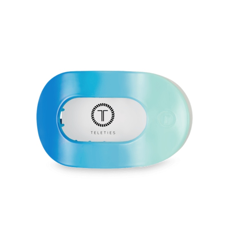 Teleties Flat Round Clips -Poolside