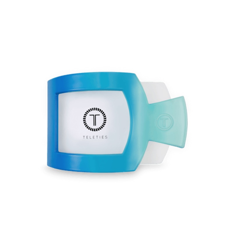 Teleties Flat Square Clips -Poolside