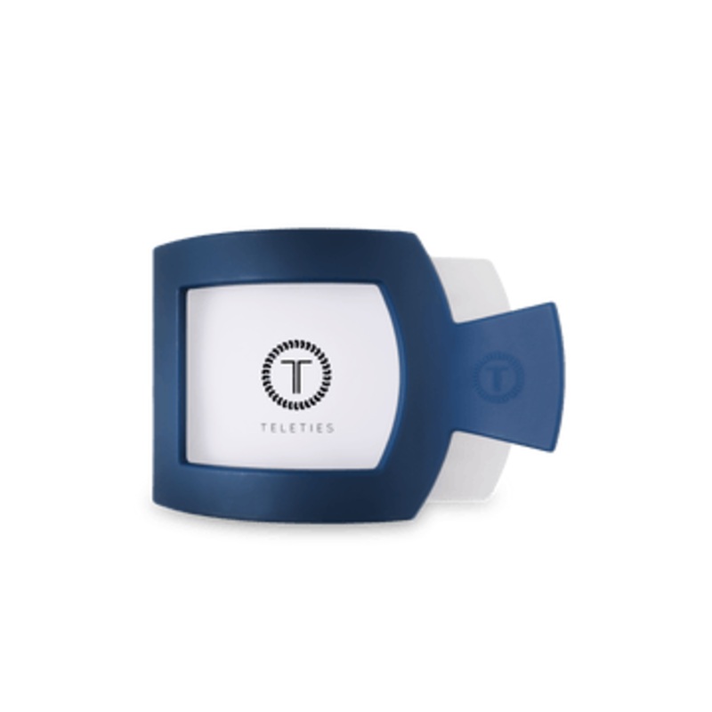 Teleties Flat Square Clips -Midnight Rain