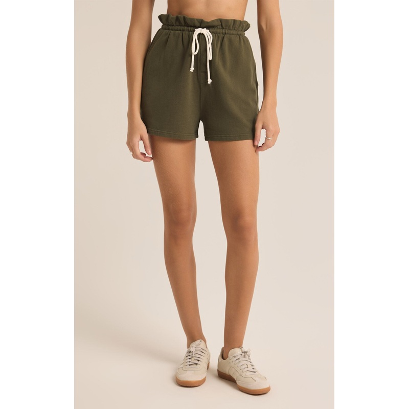 Z Supply Alden Short -Grape Leaf