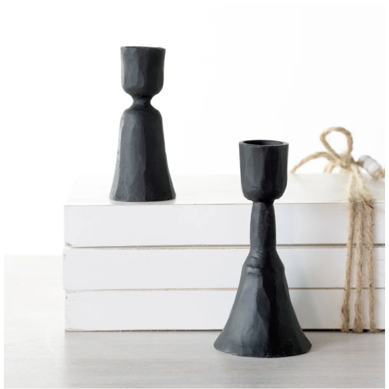 Inner Black Candlesticks (set of 2)