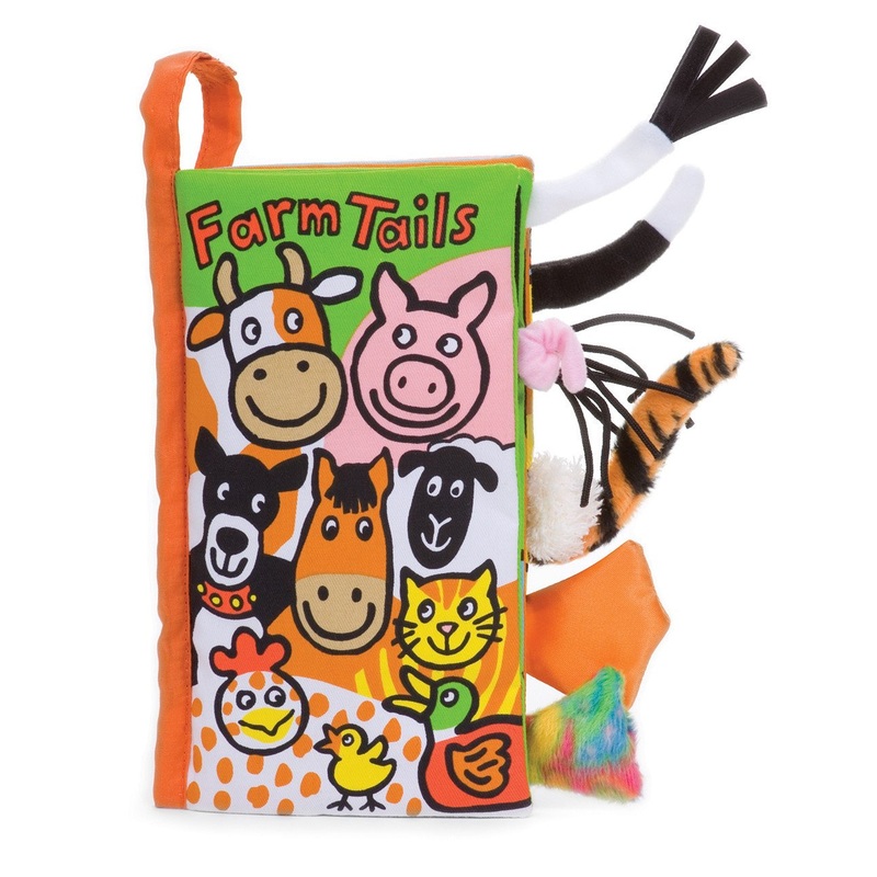 Jellycat Activity Book -Farm Tails