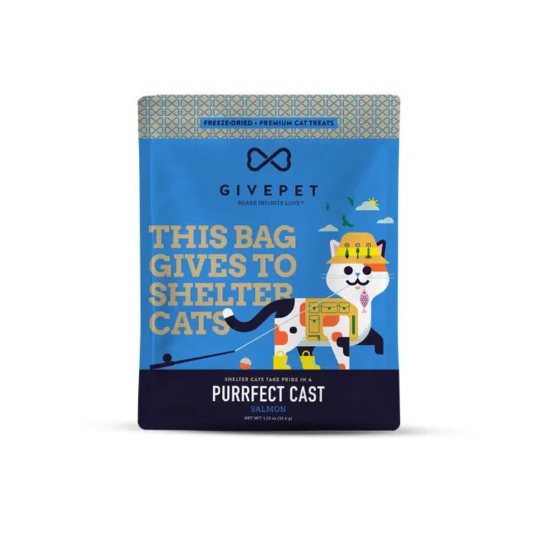 GivePet Purrfect Cast Freeze Dried Cat Treats