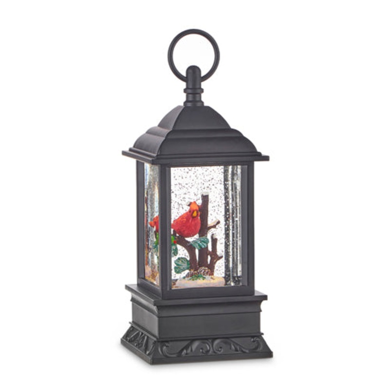 Lighted Water Lantern -Cardinal