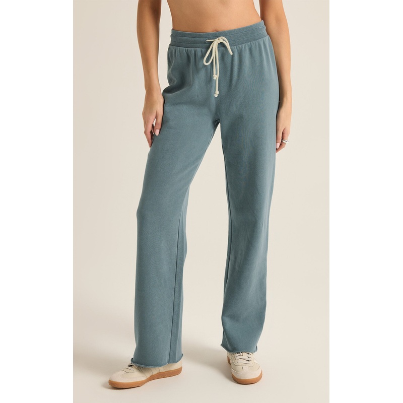 Z Supply Layton Sweatpant -Oceanic Blue