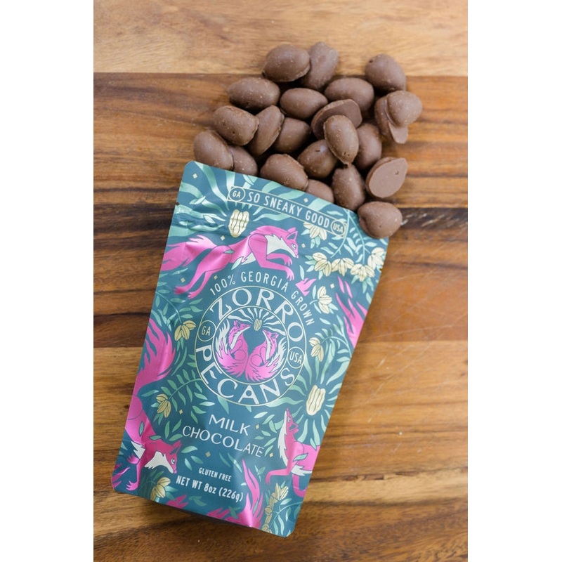 Zorro Milk Chocolate Pecans