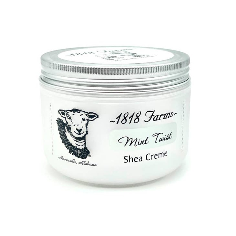 1818 Farms Shea Creme 8 oz -Mint Twist