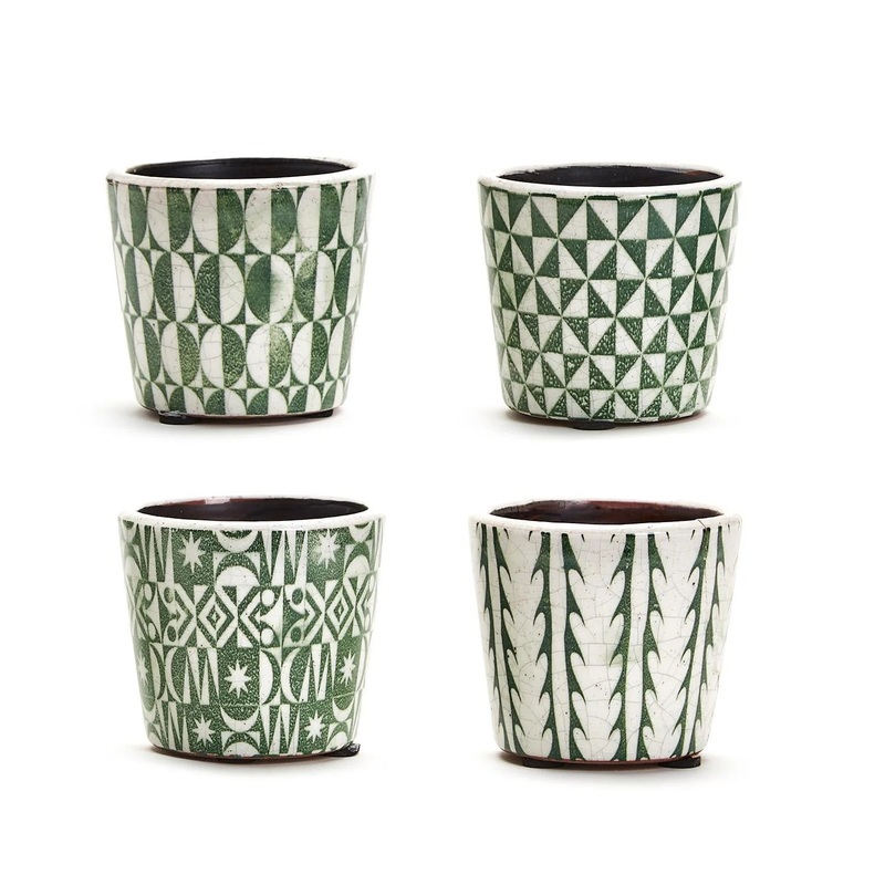 Cesar Verde Terracotta Plant Pots