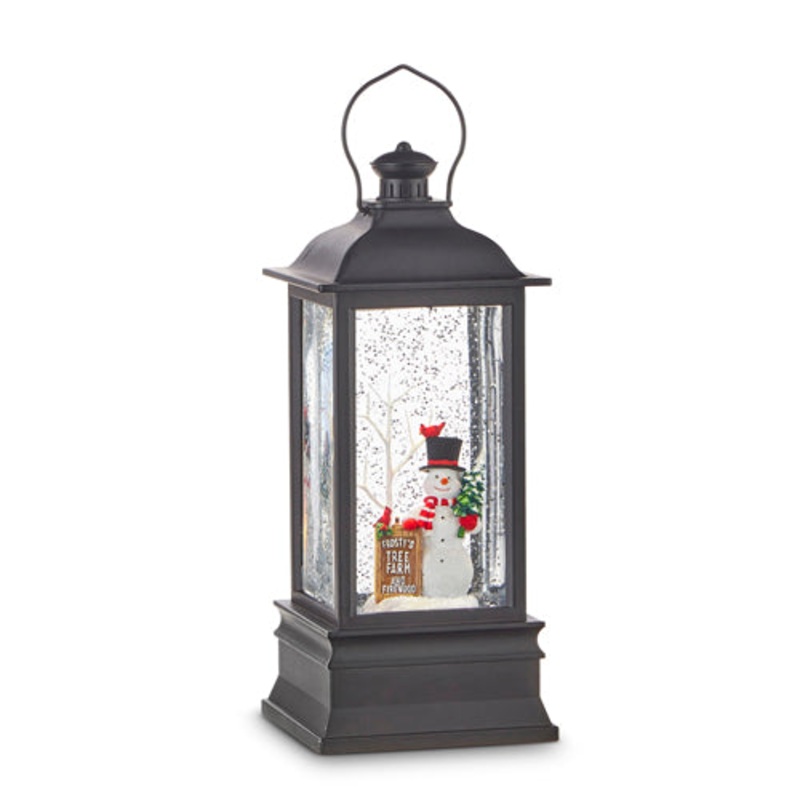 Musical Lighted Water Lantern -Frosty’s Tree Farm