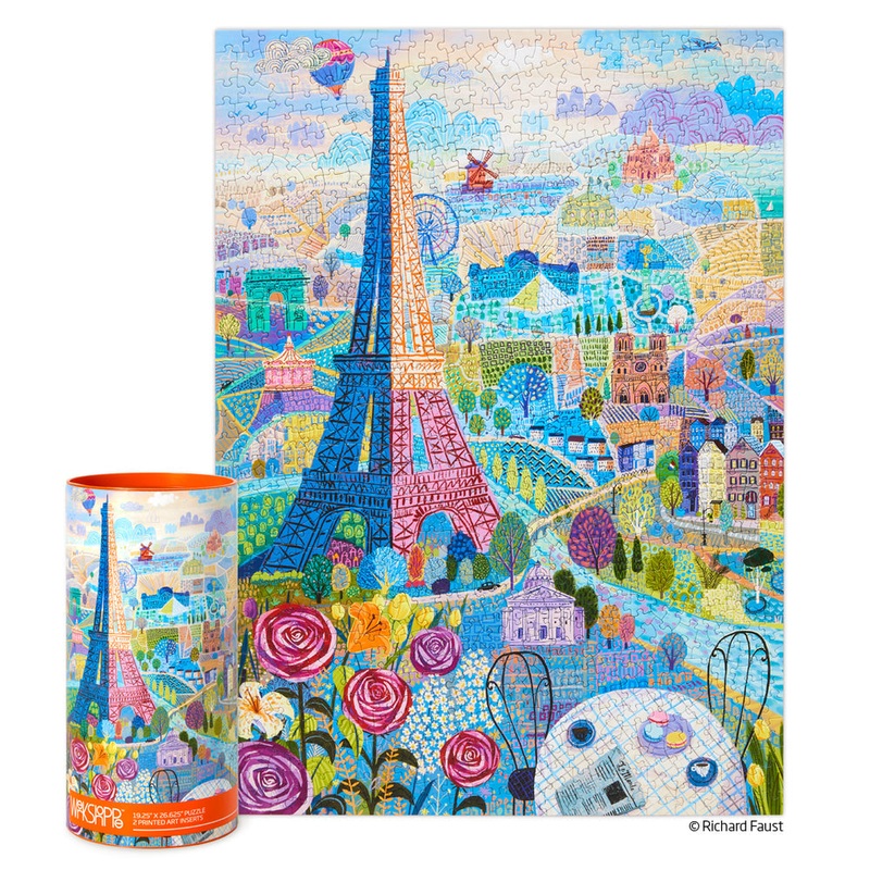 WerkShoppe Paris Puzzle -1000 pieces