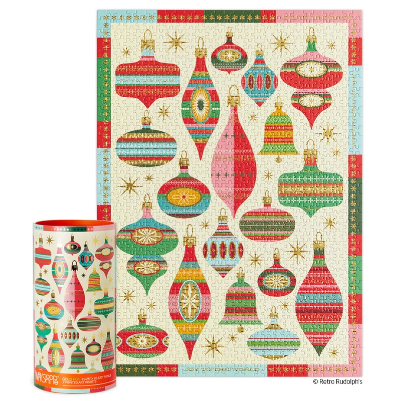 WerkShoppe Vintage Ornaments Puzzle -1000 pieces