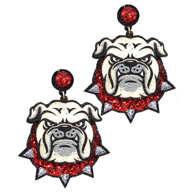 Gameday Bulldog Earrings