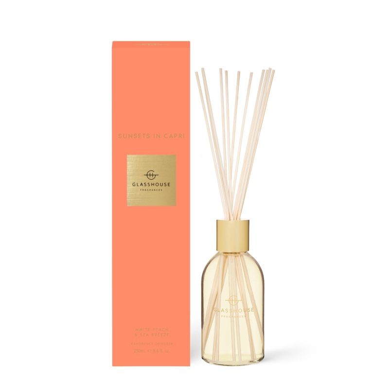 Glasshouse Fragrance Diffuser -Sunsets in Capri