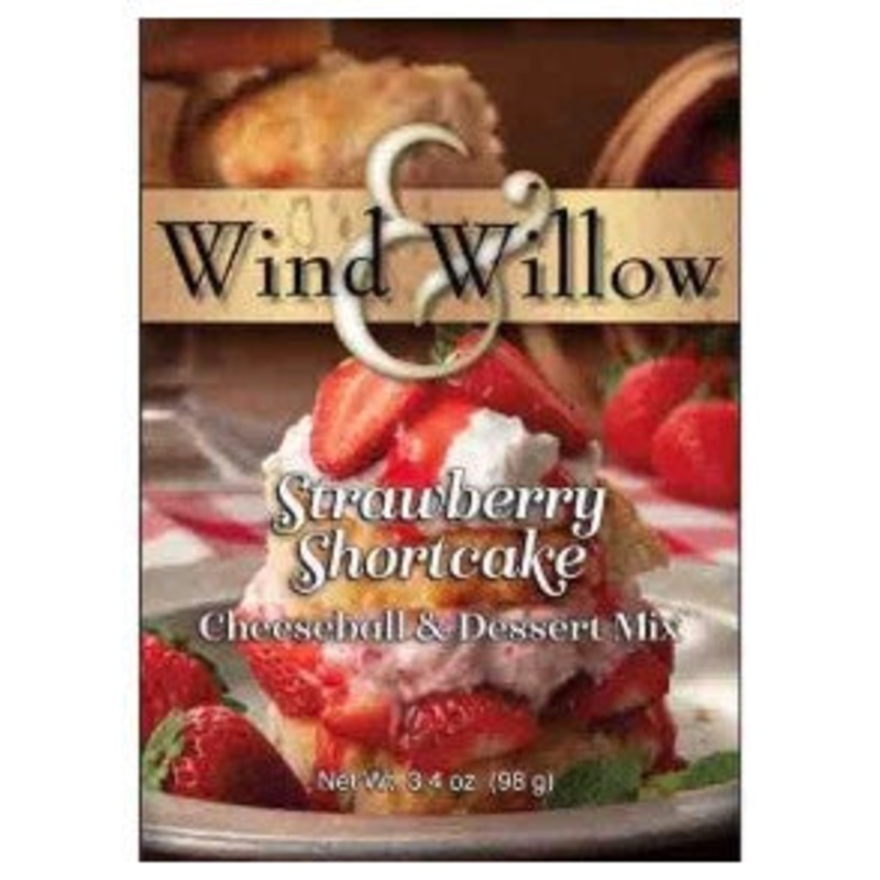 Wind & Willow Cheeseball & Dessert Mix -Strawberry Shortcake
