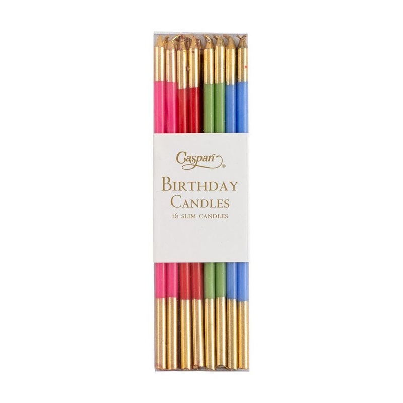 Birthday Candles -Slim Brights