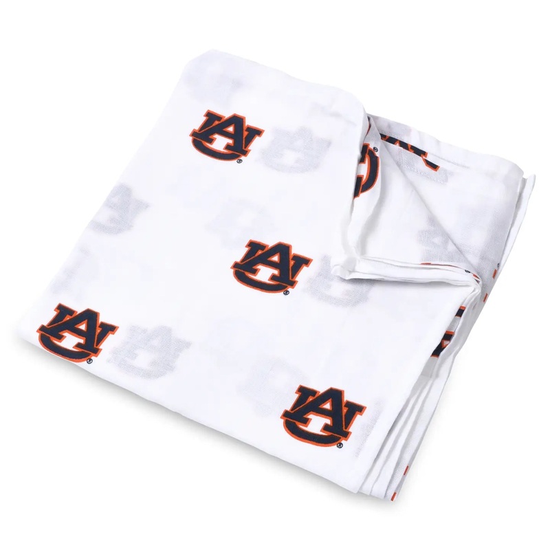 Muslin Swaddle Blanket -Auburn University