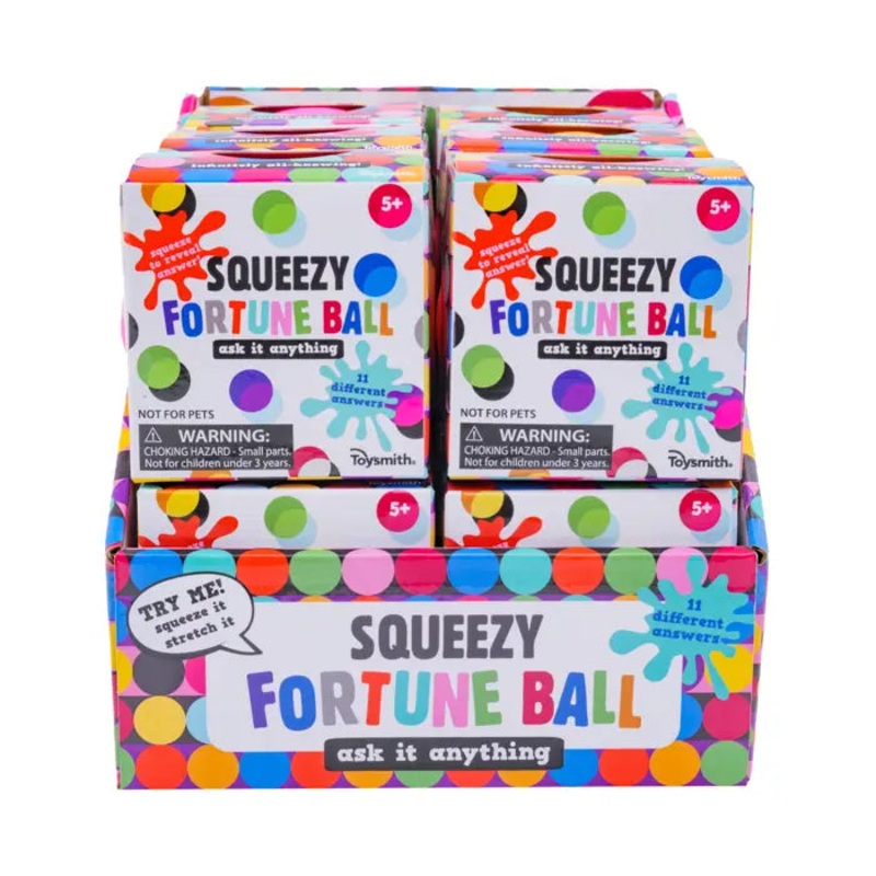 Toysmith Squeezy Fortune Ball