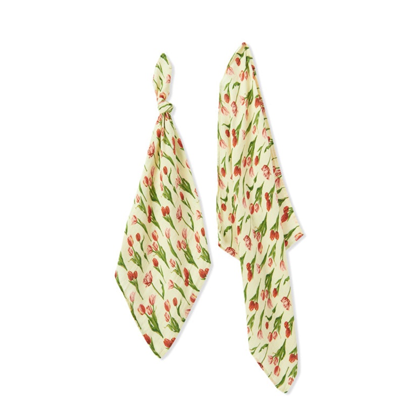 MilkBarn Burp Cloths -Tulip