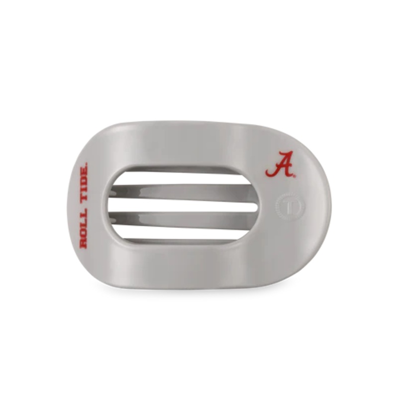 Teleties Collegiate -Alabama|Roll Tide! Med Flat Round Hair Clip|Med Flat Round Hair Clip|Sm Teleties|Lg Teleties|Roll Tide! Lg Teleties|Med Hair Clip|Lg Hair Clip