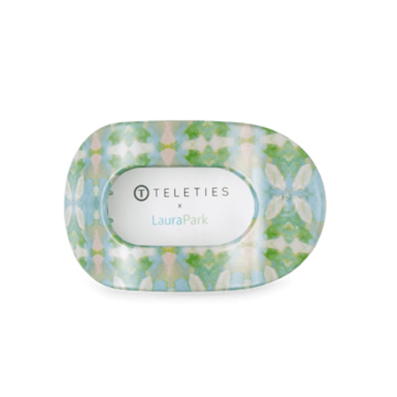 Teleties Flat Round Clips -Elephant Falls