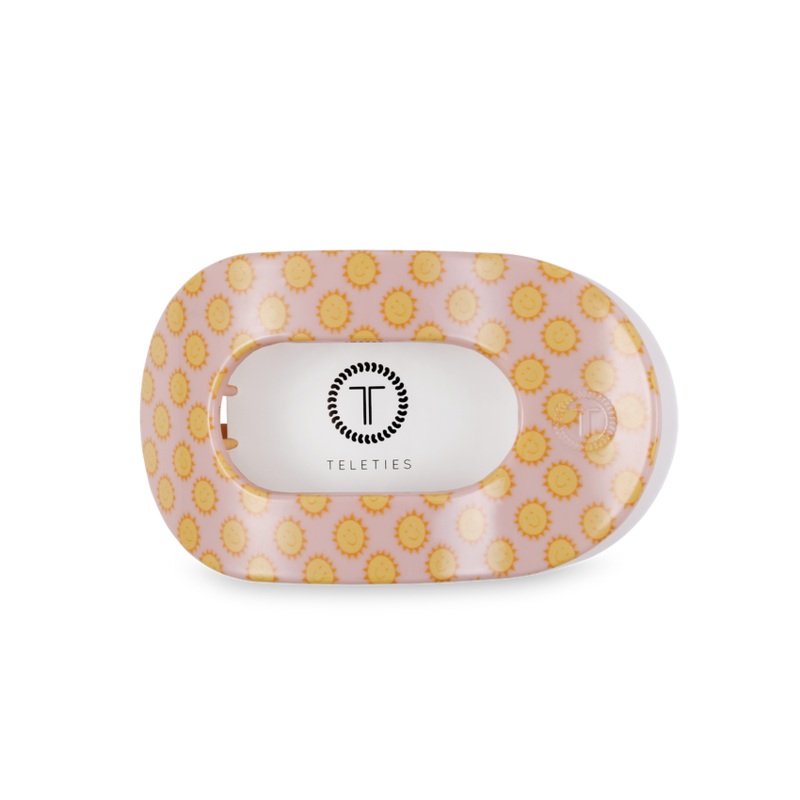 Teleties Flat Round Clips -Sunny Days Ahead