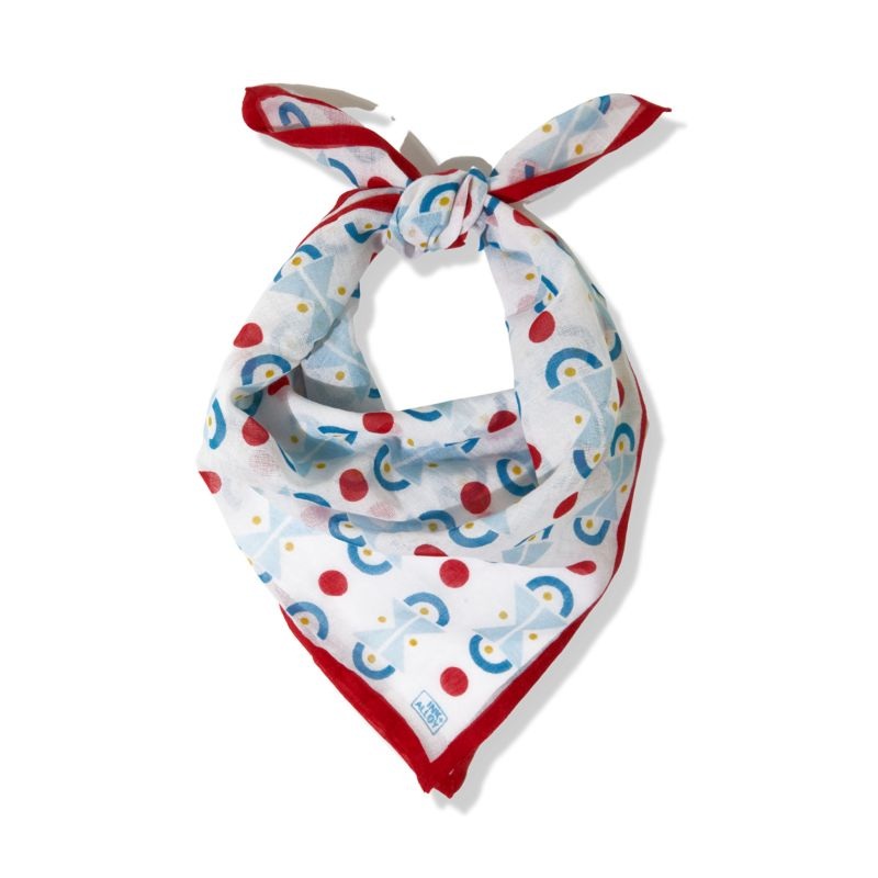 Naomi Bandana -Hourglass Red