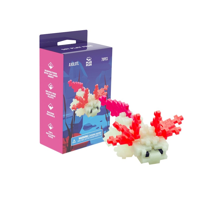 Plus Plus Box -Axolotl