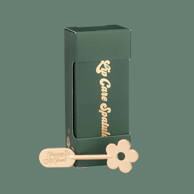 Gold Daisy Lip Care Spatula