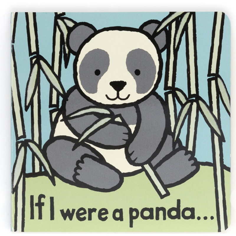 Jellycat Board Book -If I Were a Panda