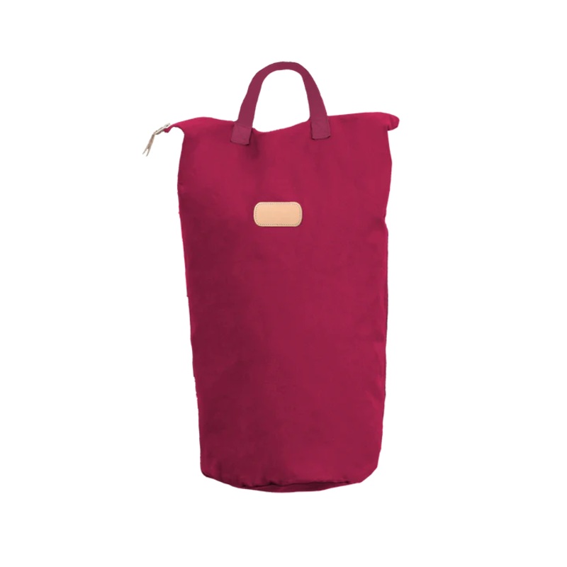 Jon Hart Large Laundry Bag -Raspberry Canvas