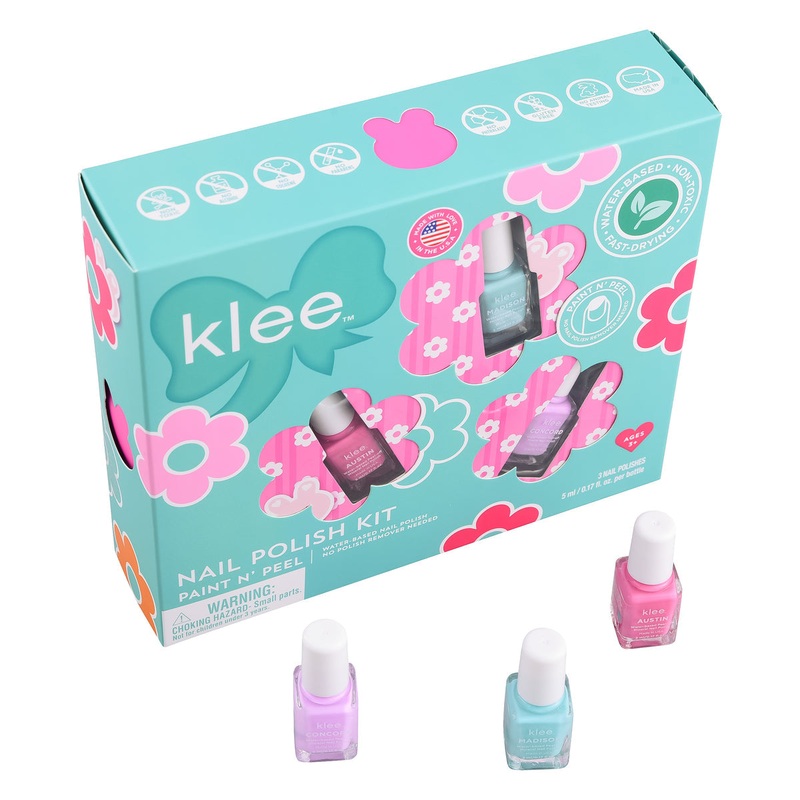 Klee Kids Nail Polish Set -Fairy Showers