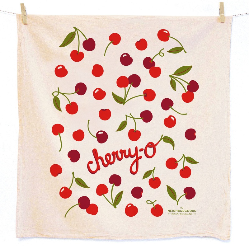 Neighborgoods Tea Towel -Cherry