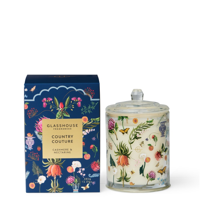 Glasshouse 13.4 oz. Candle -Country Couture