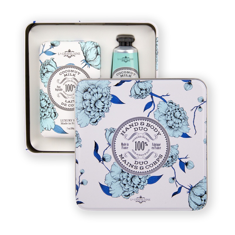 La Chatelaine Tin Gift Duo -Coconut Milk