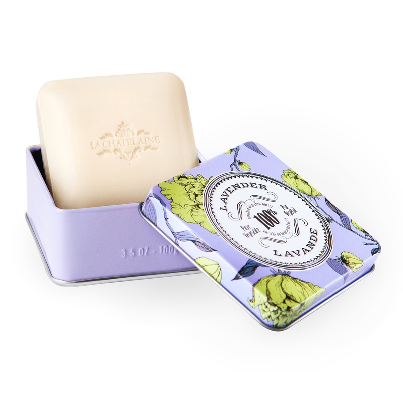 La Chatelaine Travel Soap -Lavender