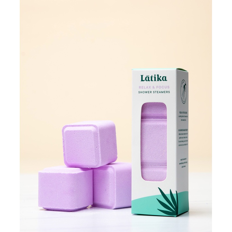 Latika Beauty Shower Steamers -Relax & Focus
