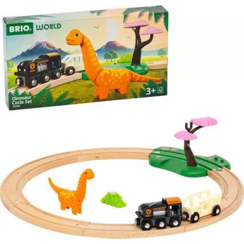 Brio World Train Dinosaur Circle Set