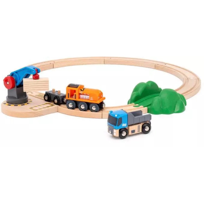 Brio World Train Starter Lift & Load Set