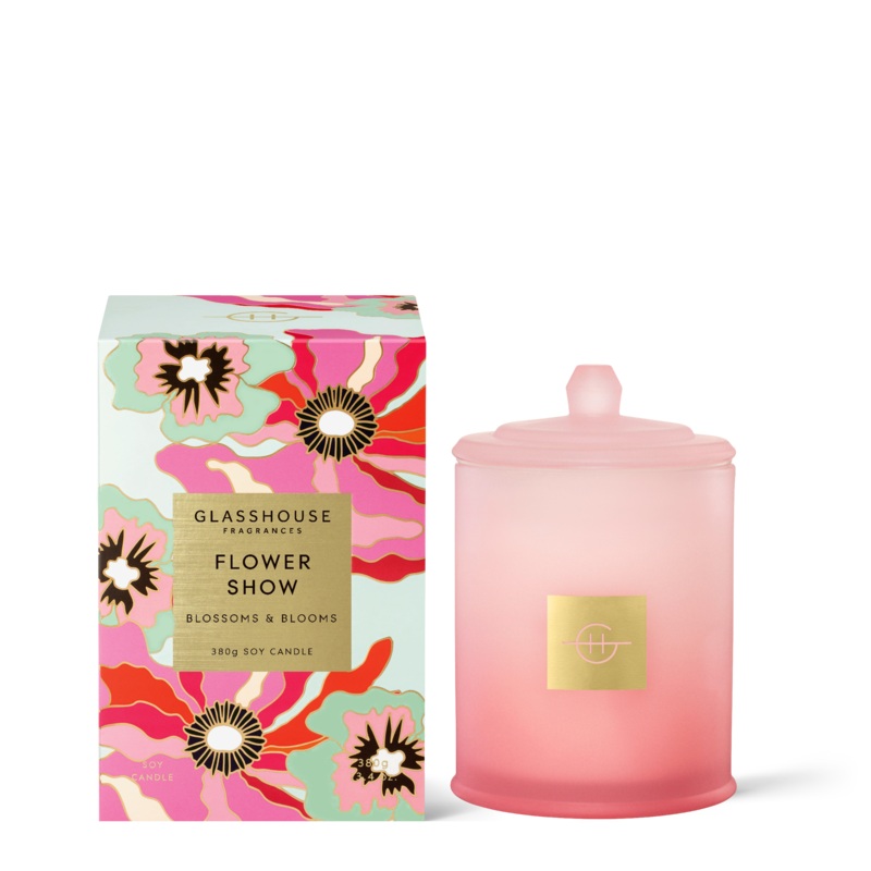 Glasshouse 13.4 oz. Candle -Flower Show 25
