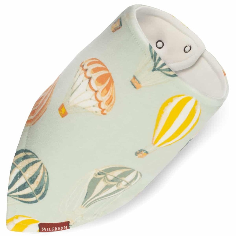 MilkBarn Kerchief Bib -Vintage Balloons