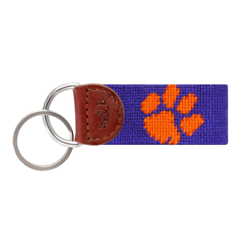 S&B Key Fob -Clemson (Purple)