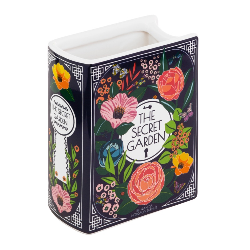SM Book Vase Small -The Secret Garden