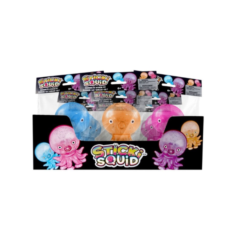 Sticki Squid Toy