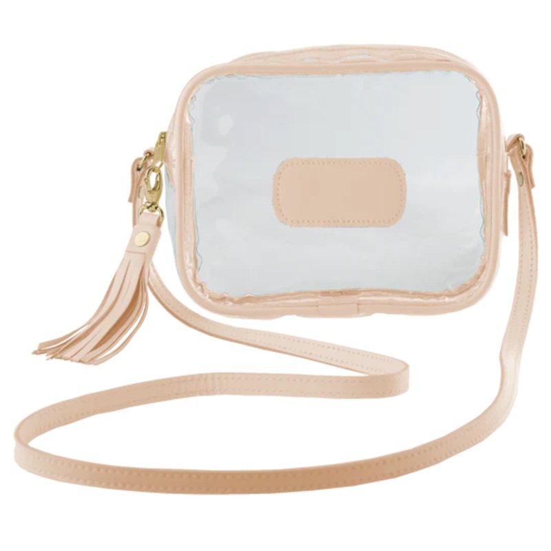 Jon Hart Clear Lola Crossbody -Natural